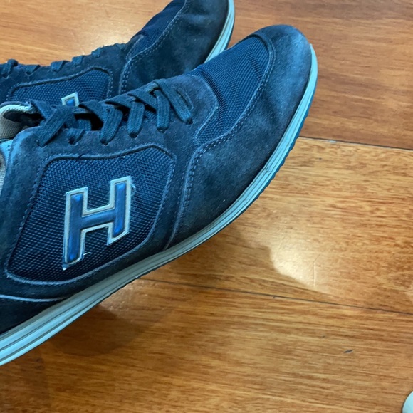 Hogan navy sneakers size 6 - Picture 4 of 5